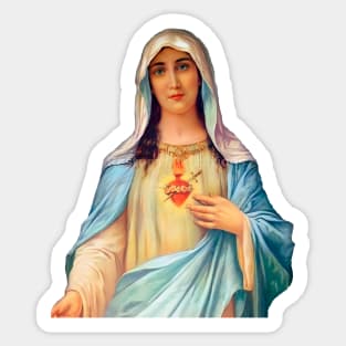 Immaculate Heart of Mary - III Sticker